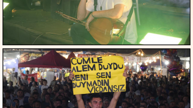 Ali KINIK konserinde halkımızla bir araya geldik