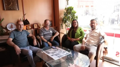 Simav’ın Sesi Gazetesine Ziyaret