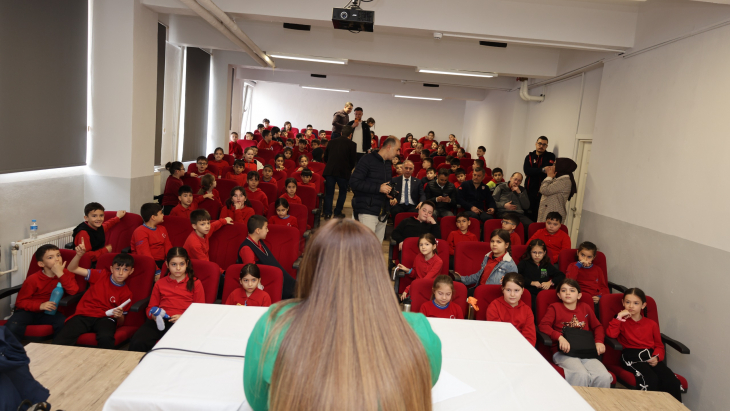 Atatürk İlkokulu öğrencileriyle bir araya geldik