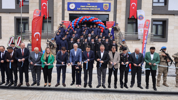 Jandarma Karakolu’nun açılış törenine katılım sağladık
