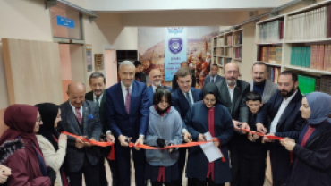 Anadolu İmam Hatip Lisesi'nin Kütüphane Açılışı