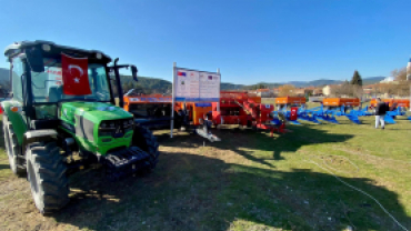 Tarım Araçları Teslim Törenine Katıldık