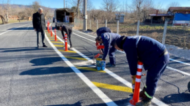 Mezbahane, Muradınlar-Simav Yolu ve Eynal Kaplıcaları Büyük Hamamda İncelemelerde Bulunduk