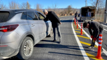 Mezbahane, Muradınlar-Simav Yolu ve Eynal Kaplıcaları Büyük Hamamda İncelemelerde Bulunduk