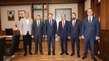 Sayın Valimiz Musa IŞIN’a Hayırlı Olsun Ziyaretinde Bulunduk