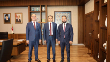 Sayın Valimiz Musa IŞIN’a Hayırlı Olsun Ziyaretinde Bulunduk