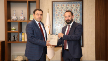 Sayın Valimiz Musa IŞIN’a Hayırlı Olsun Ziyaretinde Bulunduk