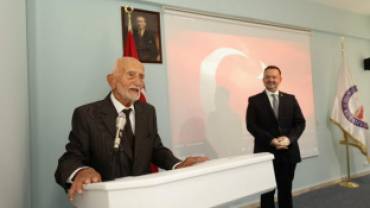 Kuruluşun 100. Yılında Cumhuriyet'in Türk Tarihi İçerisindeki Yeri ve Kimliği Konulu Konferansa Katıldık