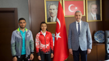 Ülkemizi Temsil Edecek Milli Atletimiz Sıla ATA'yı Uğurladık