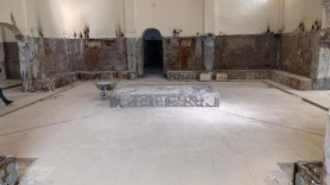 Mezbahane, Yarı Olimpik Yüzme Havuzu ve Eynal Büyük Hamam İnşaatlarımızda İncelemelerde Bulunduk