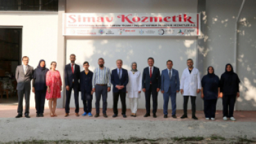 Kütahya Sağlık Bilimleri Üniversitesi Rektörümüz Prof. Dr. Vural KAVUNCU Kozmetik Fabrikamızı Ziyaretler Ederek İncelemelerde Bulundu