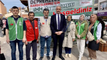 Depremzede Vatandaşlarımız İçin Düzenlenen Hayır Çarşısı Kermesine Katıldık