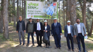 Orman Benim, Atıkları Toplar Yangını Önlerim