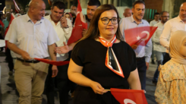 15 Temmuz Demokrasi ve Millî Birlik Günü Anma Etkinliğini büyük bir coşkuyla gerçekleştirdik