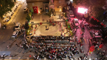 15 Temmuz Demokrasi ve Millî Birlik Günü Anma Etkinliğini büyük bir coşkuyla gerçekleştirdik