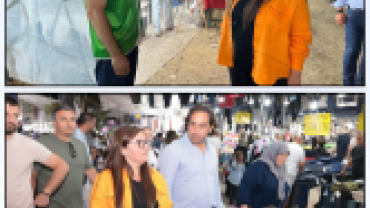 Belediye Başkanımız fuar alanındaki esnaflarımıza ziyaret gerçekleştirerek bol kazanç dileklerinde bulundu