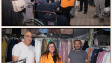 Belediye Başkanımız fuar alanındaki esnaflarımıza ziyaret gerçekleştirerek bol kazanç dileklerinde bulundu