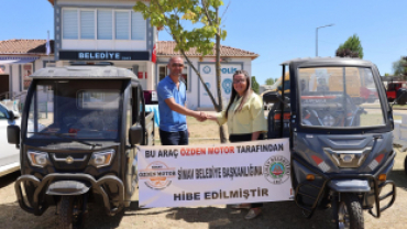 Belediyemize E-Kargo hibesi
