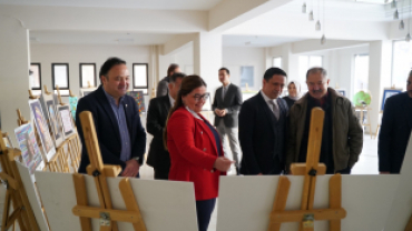 Kültür Merkezinde düzenlenen programa katılım sağladık